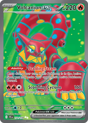 171/159 Volcanion ex - Journey Together by Poké Zen DXB on MYNTED