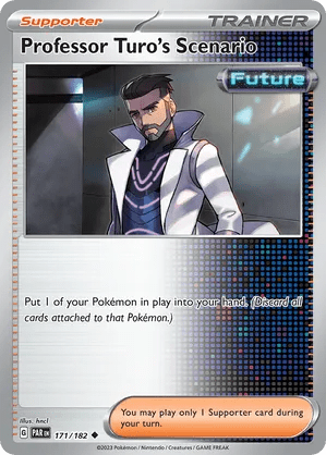 171/182 Professor Turo’s Scenario - Reverse Holo - Paradox Rift by Poké Zen DXB on MYNTED
