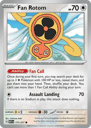 171/217 Fan Rotom - Dusk Ball Pattern Reverse Holo - Ascended Heroes by Poké Zen DXB on MYNTED