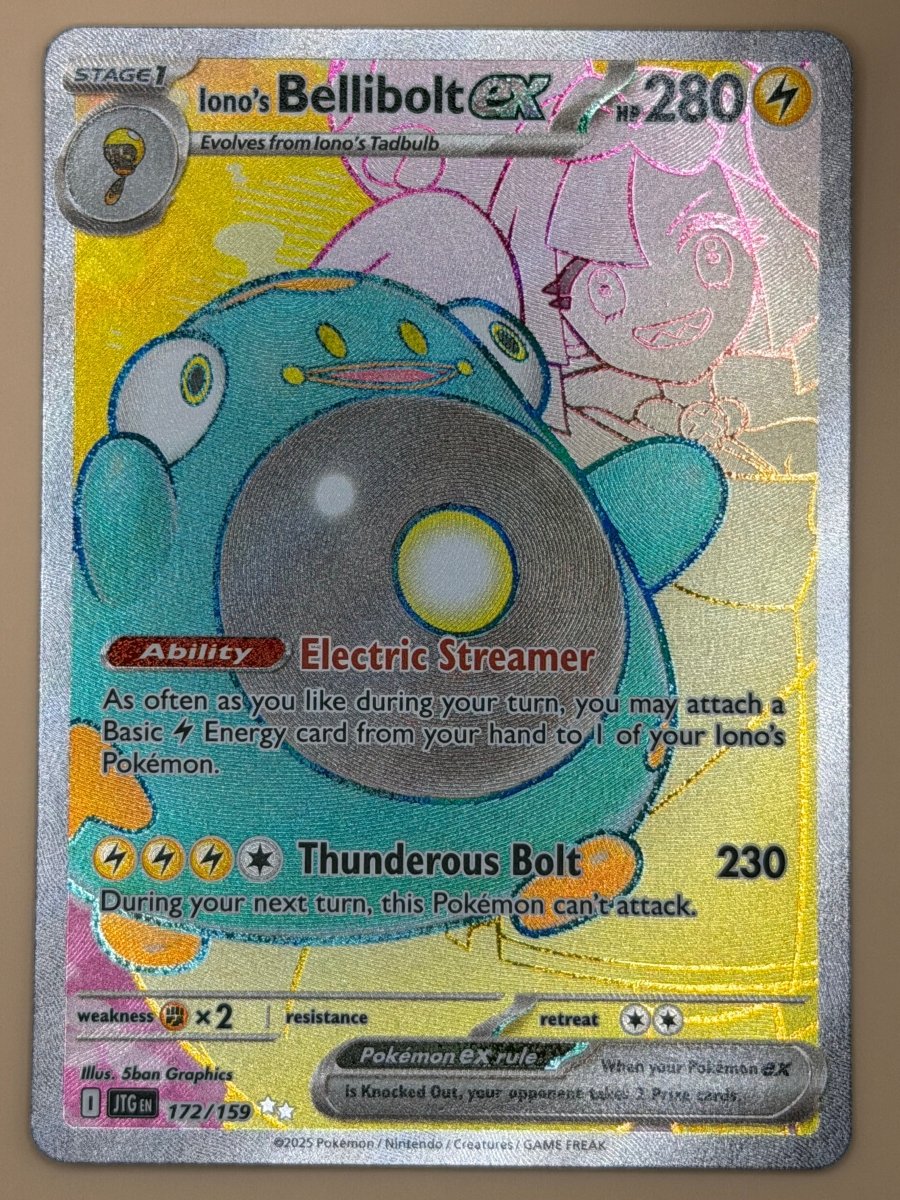 172/159 Iono's Bellibolt ex - Journey Together by Poké Zen DXB on MYNTED