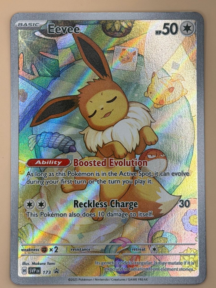 173 Eevee - S&V Black Star Promo by Poké Zen DXB on MYNTED