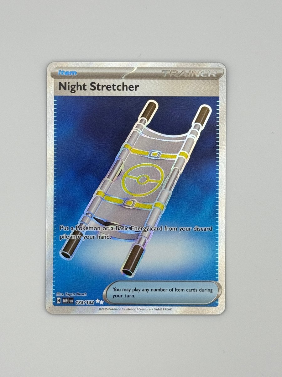 Night Stretcher · Mega Evolution (MEG) 173 Trainer by PokeMarsi on MYNTED