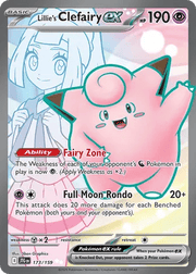 173/159 Lillie's Clefairy ex - Journey Together by Poké Zen DXB on MYNTED