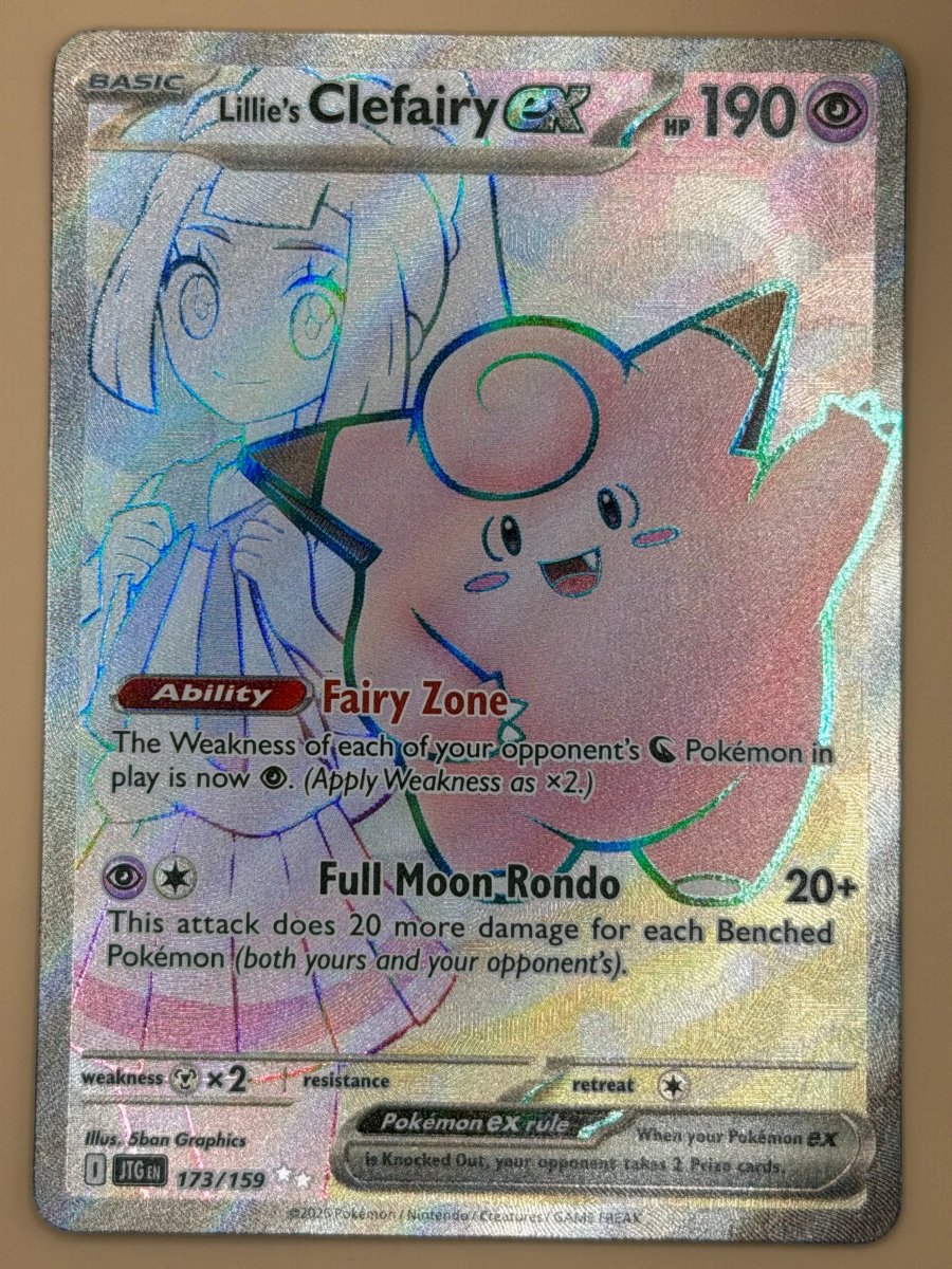 173/159 Lillie's Clefairy ex - Journey Together by Poké Zen DXB on MYNTED