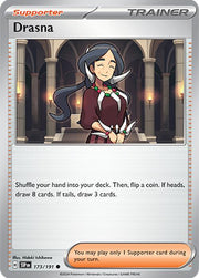 173/191 Drasna Normal Trainer Supporter · Surging Sparks (SSP) by PokeMarsi on MYNTED
