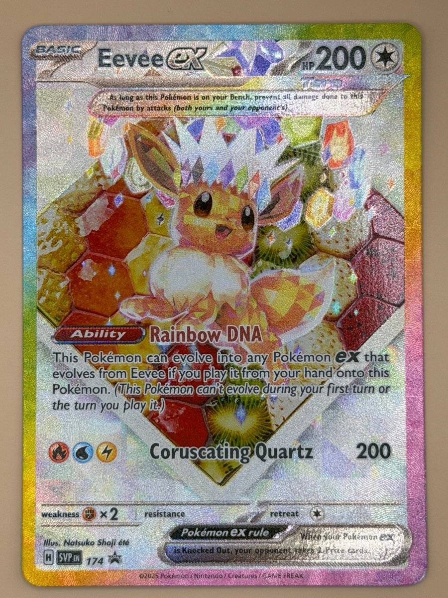 174 Eevee ex - S&V Black Star Promo by Poké Zen DXB on MYNTED