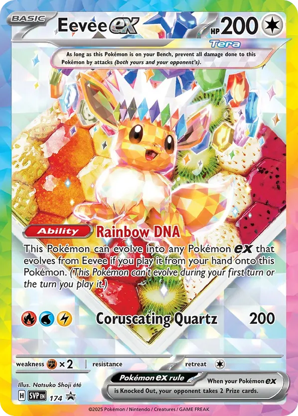 174 Eevee ex - S&V Black Star Promo by Poké Zen DXB on MYNTED