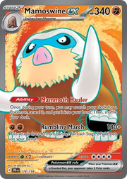 174/159 Mamoswine ex - Journey Together by Poké Zen DXB on MYNTED
