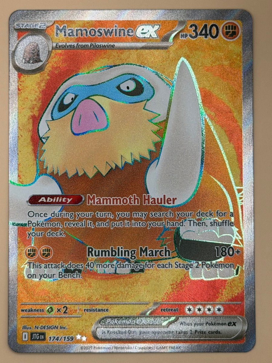 174/159 Mamoswine ex - Journey Together by Poké Zen DXB on MYNTED