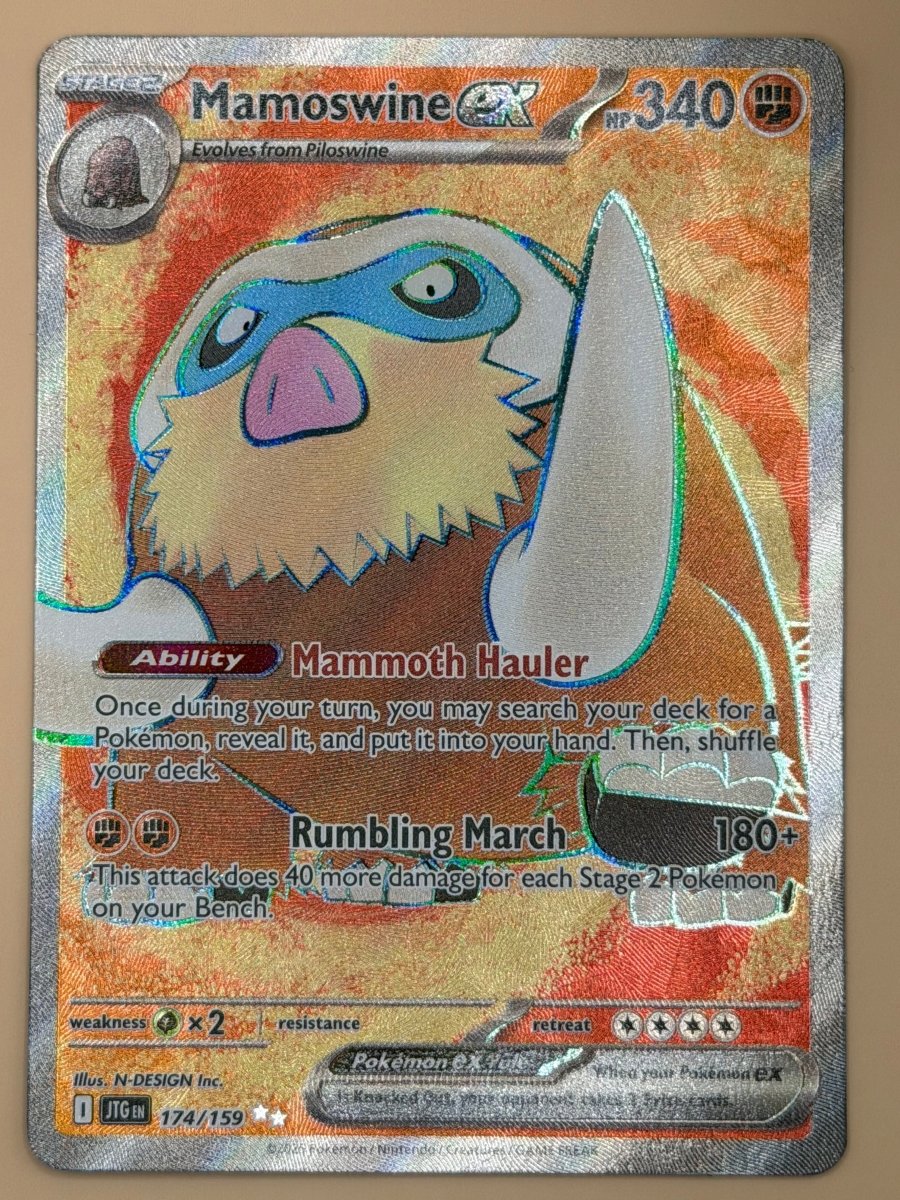 174/159 Mamoswine ex - Journey Together by Poké Zen DXB on MYNTED