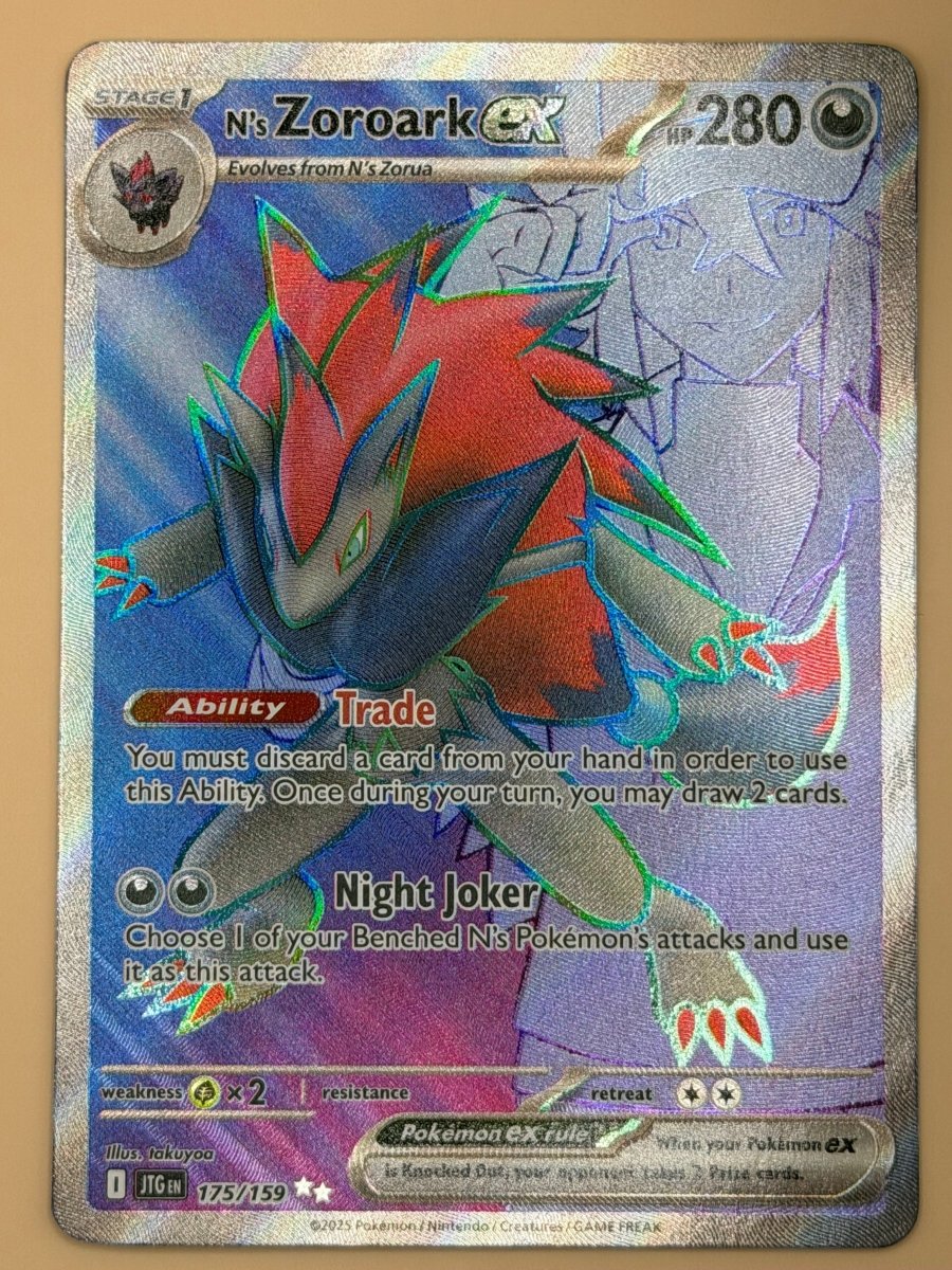 175/159 N's Zoroark ex - Journey Together by Poké Zen DXB on MYNTED