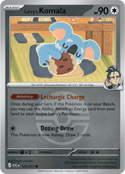 175/217 Larry's Komala - Poke Ball Pattern Reverse Holo - Ascended Heroes by Poké Zen DXB on MYNTED