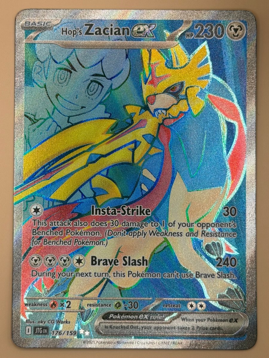 176/159 Hops's Zacian ex - Journey Together by Poké Zen DXB on MYNTED