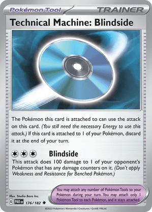 176/182 Technical Machine: Blindside - Reverse Holo - Paradox Rift by Poké Zen DXB on MYNTED