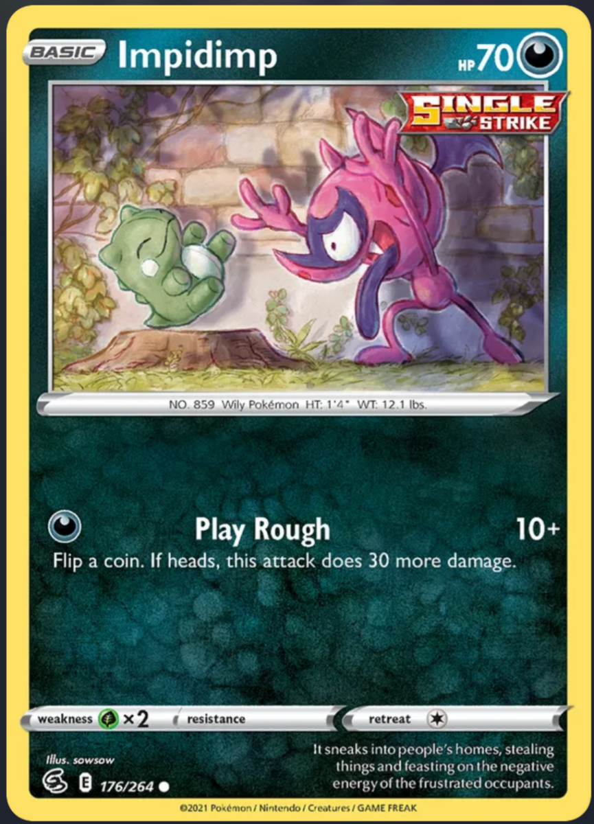176/264 Impidimp - Fusion Strike by Poké Zen DXB on MYNTED