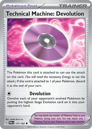 177/182 Technical Machine: Devolution - Paradox Rift by Poké Zen DXB on MYNTED