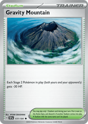 177/191 Gravity Mountain - Surging Sparks by Poké Zen DXB on MYNTED