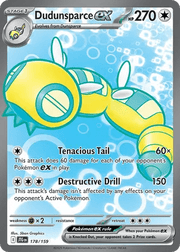 178/159 Dudunsparce ex - Journey Together by Poké Zen DXB on MYNTED