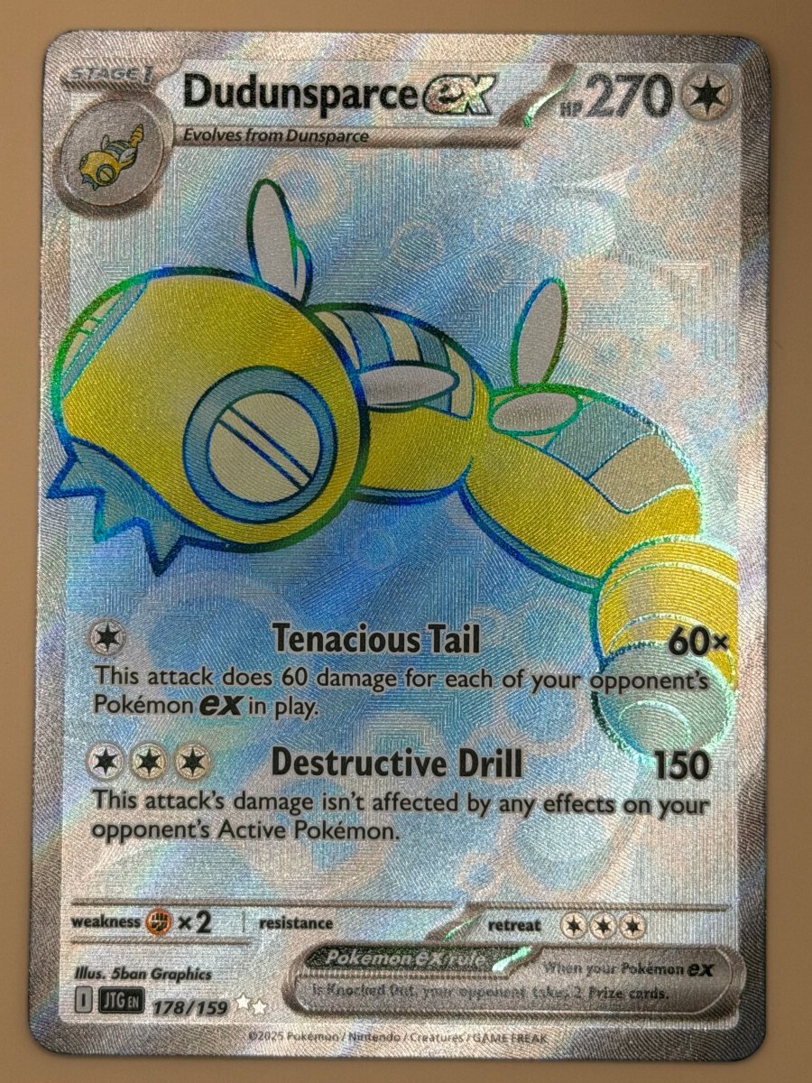 178/159 Dudunsparce ex - Journey Together by Poké Zen DXB on MYNTED