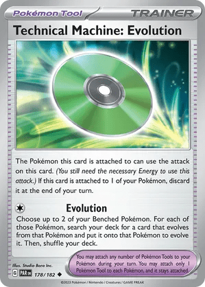 178/182 Technical Machine: Evolution - Paradox Rift by Poké Zen DXB on MYNTED