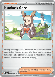 178/191 Jasmine's Gaze - Surging Sparks by Poké Zen DXB on MYNTED