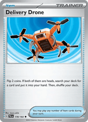 178/193 Delivery Drone - Reverse Holo - Paldea Evolved by Poké Zen DXB on MYNTED