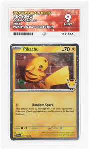 Pikachu - 051/162 (Cosmo Holo) (Miscellaneous Cards & Products) — ACE 9