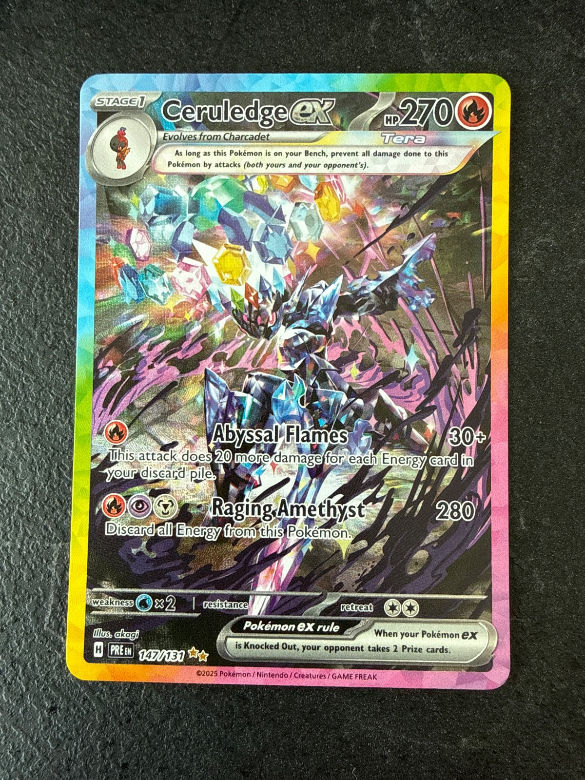 Ceruledge ex 147/131 (Prismatic Evolutions)