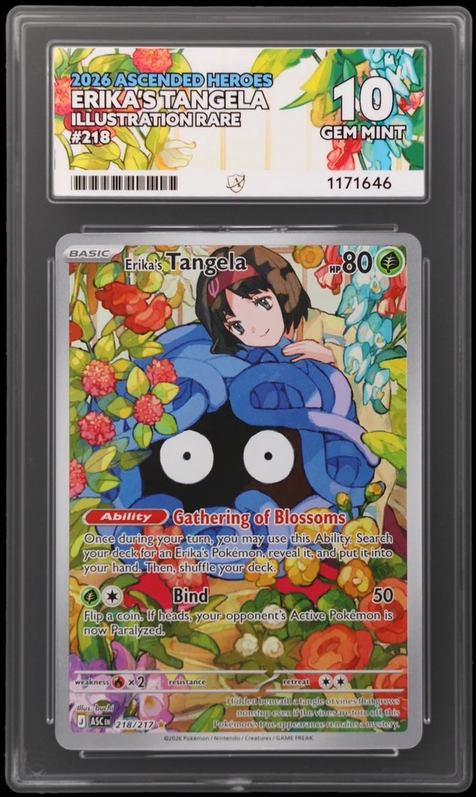 Erika's Tangela 218/217 (Ascended Heroes) — ACE 10