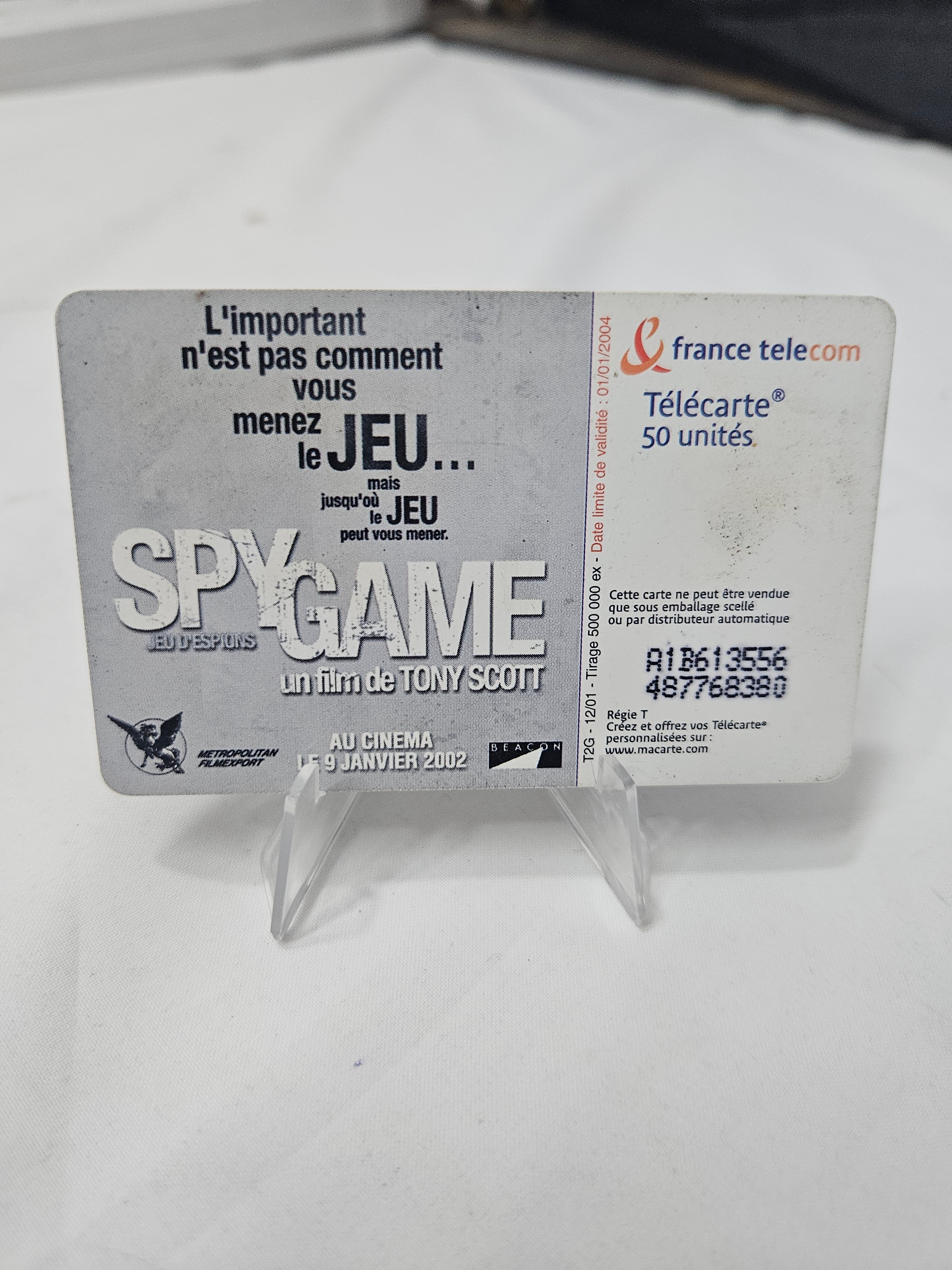 Telephone card from France Telecom