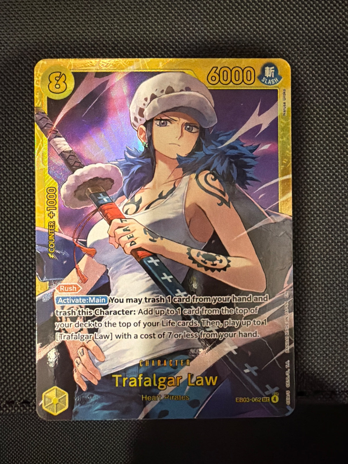 Trafalgar Law EB03-062 (Extra Booster: One Piece Heroine's Edition)