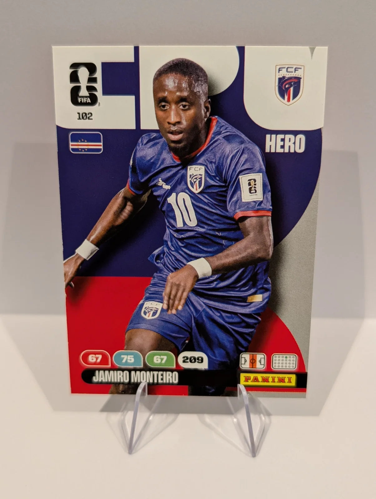 102 Jamiro Monteiro - Cape Verde - Panini Adrenalyn XL World Cup 2026