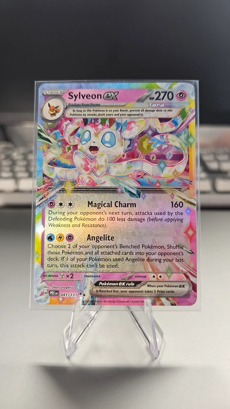 Sylveon ex 041/131 (Prismatic Evolutions)