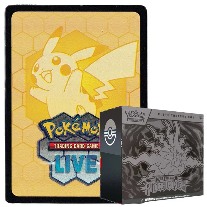 Pokémon TCG Live Code Card: Pitch Black ETB Digital Bundle