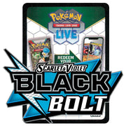 Pokémon TCG Live Code Card: Black Bolt Booster Pack