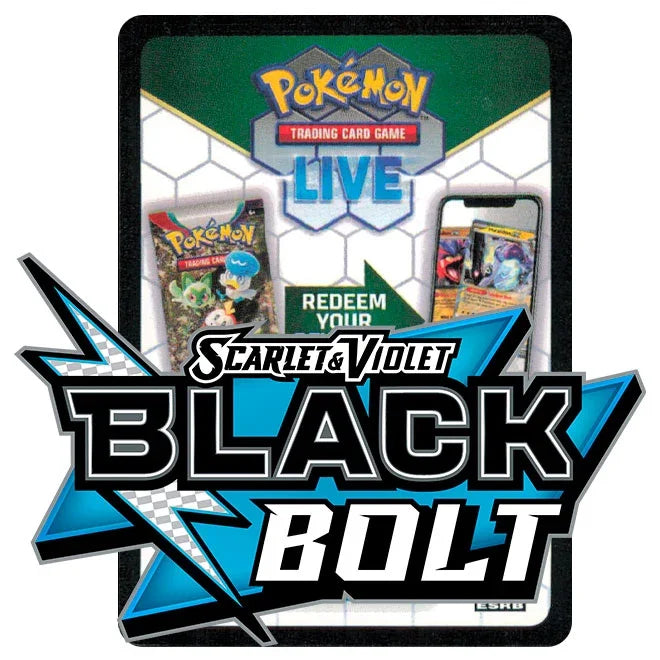 Pokémon TCG Live Code Card: Black Bolt Booster Pack