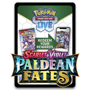Pokémon TCG Live Code Card: Paldean Fates Booster Pack