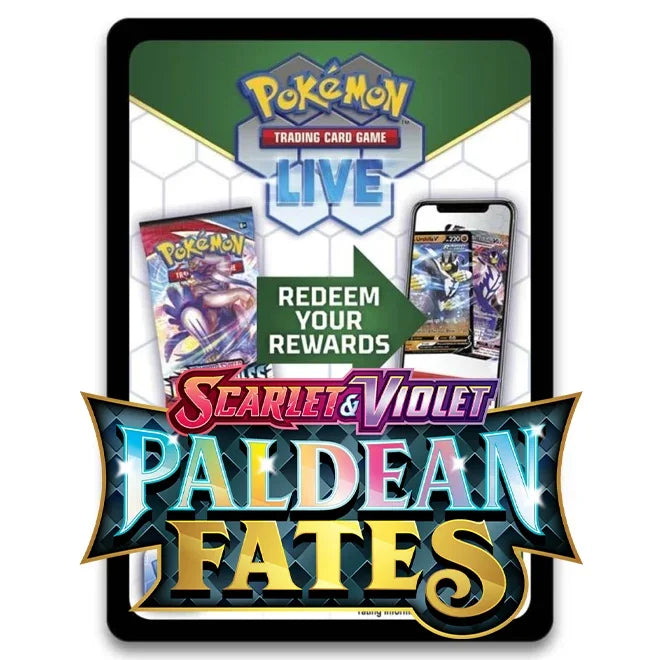 Pokémon TCG Live Code Card: Paldean Fates Booster Pack