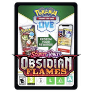 Pokémon TCG Live Code Card: Obsidian Flames Booster Pack