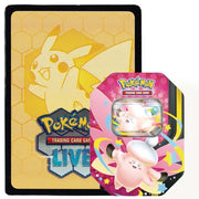 Pokémon TCG Live Code Card: Mega Clefable Digital Bundle