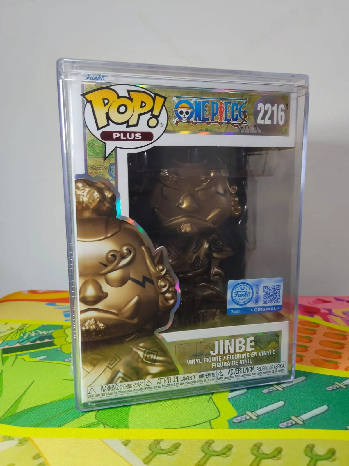 Funko Pop! One Piece: Jinbe Bronze Statue #2216