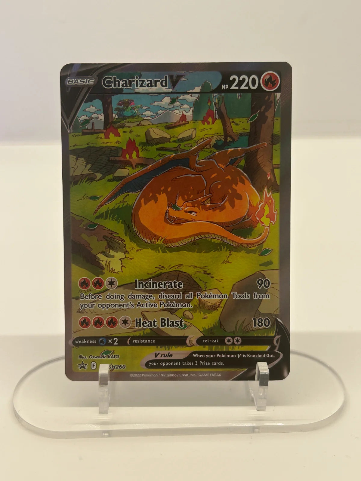 Charizard V SWSH260 (Sword & Shield Promo)