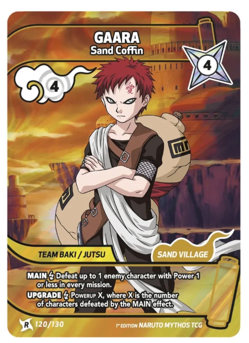 Gaara – Le Tombeau du Désert Secret Rare 139/130 + Gaara – Sand Coffin 120/130