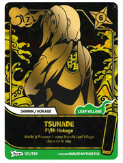 Tsunade – Fifth Hokage Secret Rare 131/130 + Tsunade – Legendary Sannin 104/130