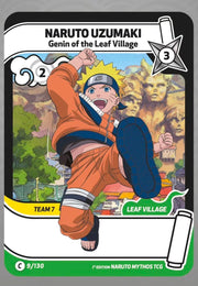 Naruto Uzumaki – Genin of the Leaf Village 9/130 + Naruto Uzumaki – Substitution Jutsu 10/130
