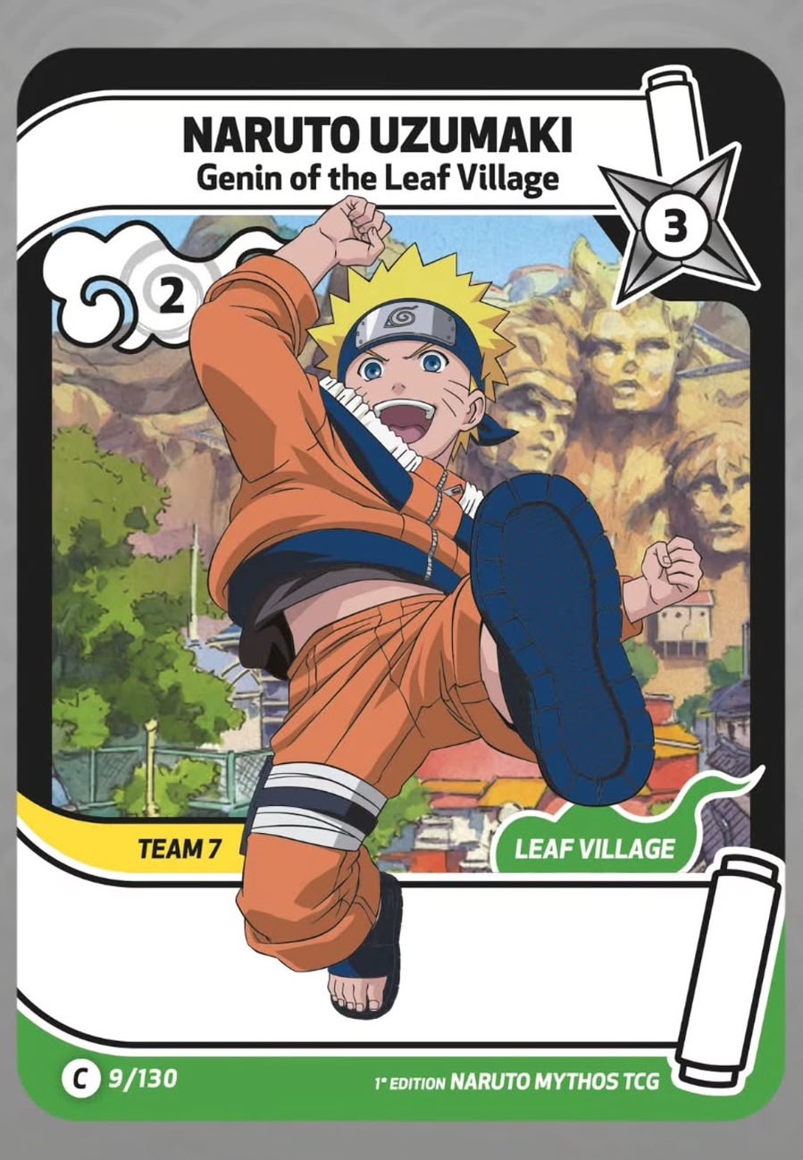 Naruto Uzumaki – Genin of the Leaf Village 9/130 + Naruto Uzumaki – Substitution Jutsu 10/130