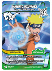 Naruto Uzumaki – Fury of the Rasengan 108/130 Rare