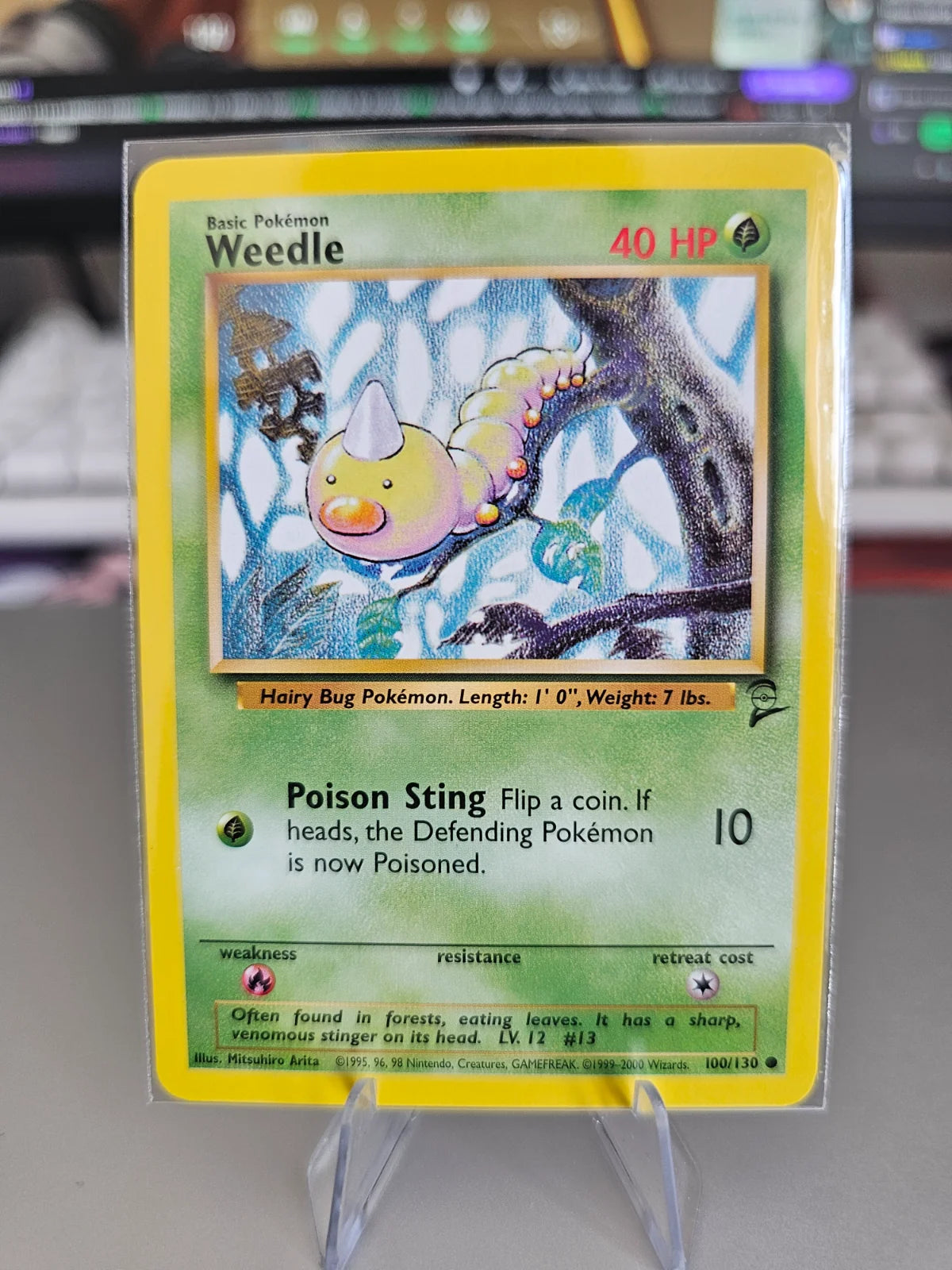 Weedle 100 (Base Set 2)