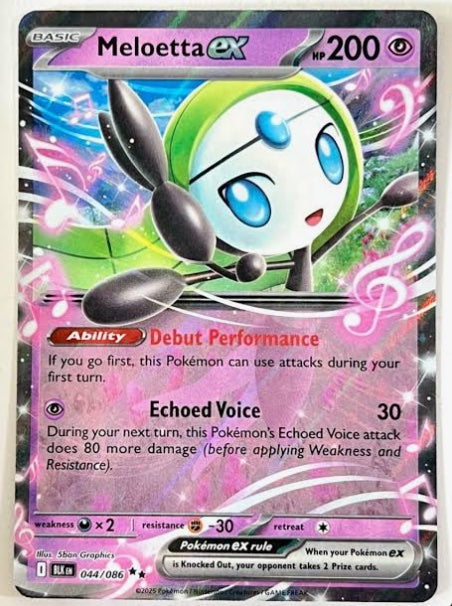 Meloetta ex 044/086 (Black Bolt)