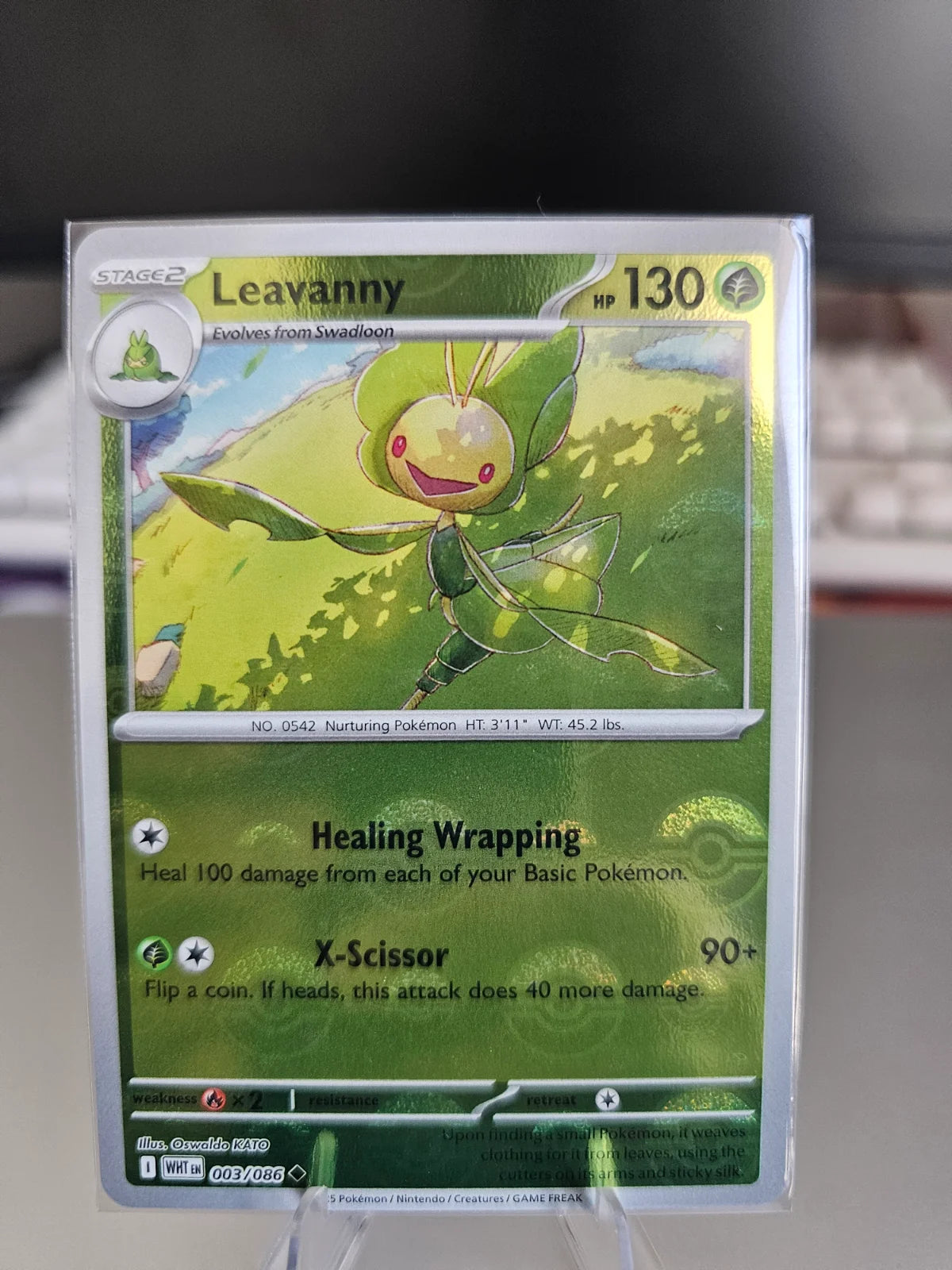 Leavanny (Poke Ball Pattern) 003/086 (White Flare)